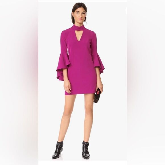 Milly Womens Andrea A-Line Fit & Flare Dress size 8 $425